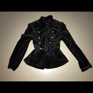 Amaryllis Button-Up Pea Coat/Blazer